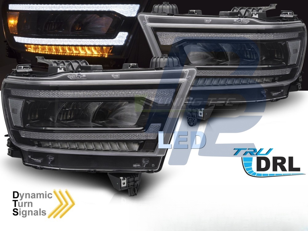 LED Headlights DRL Sequential for Dodge Ram 2019–2022 - 4