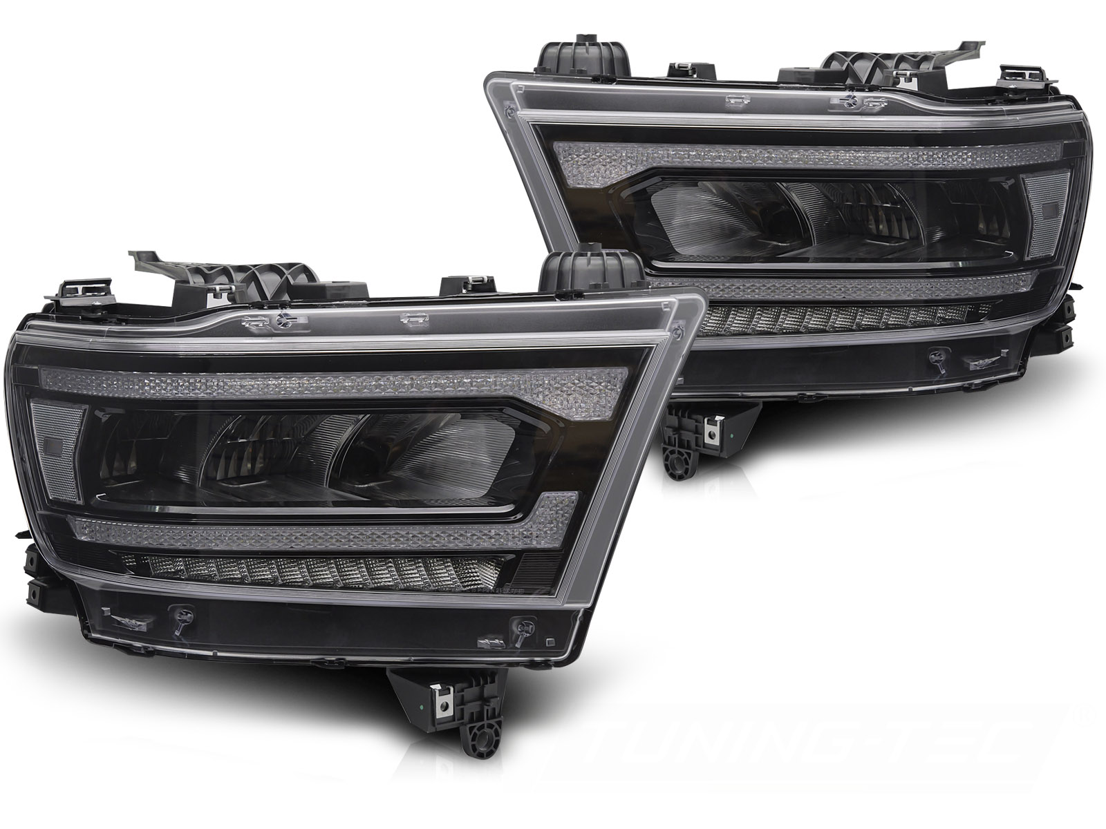 LED-STRÅLKASTARE DRL SEQ TILL DODGE RAM 2019-2022