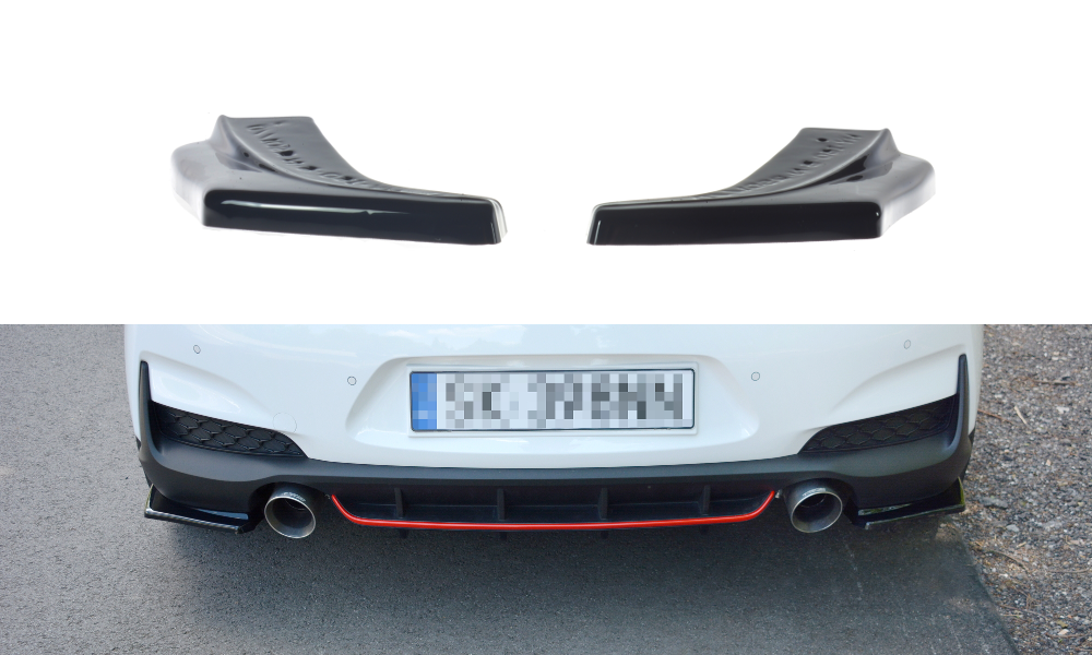 Rear Side Splitters Hyundai I30 Mk3 N (2017-2020)