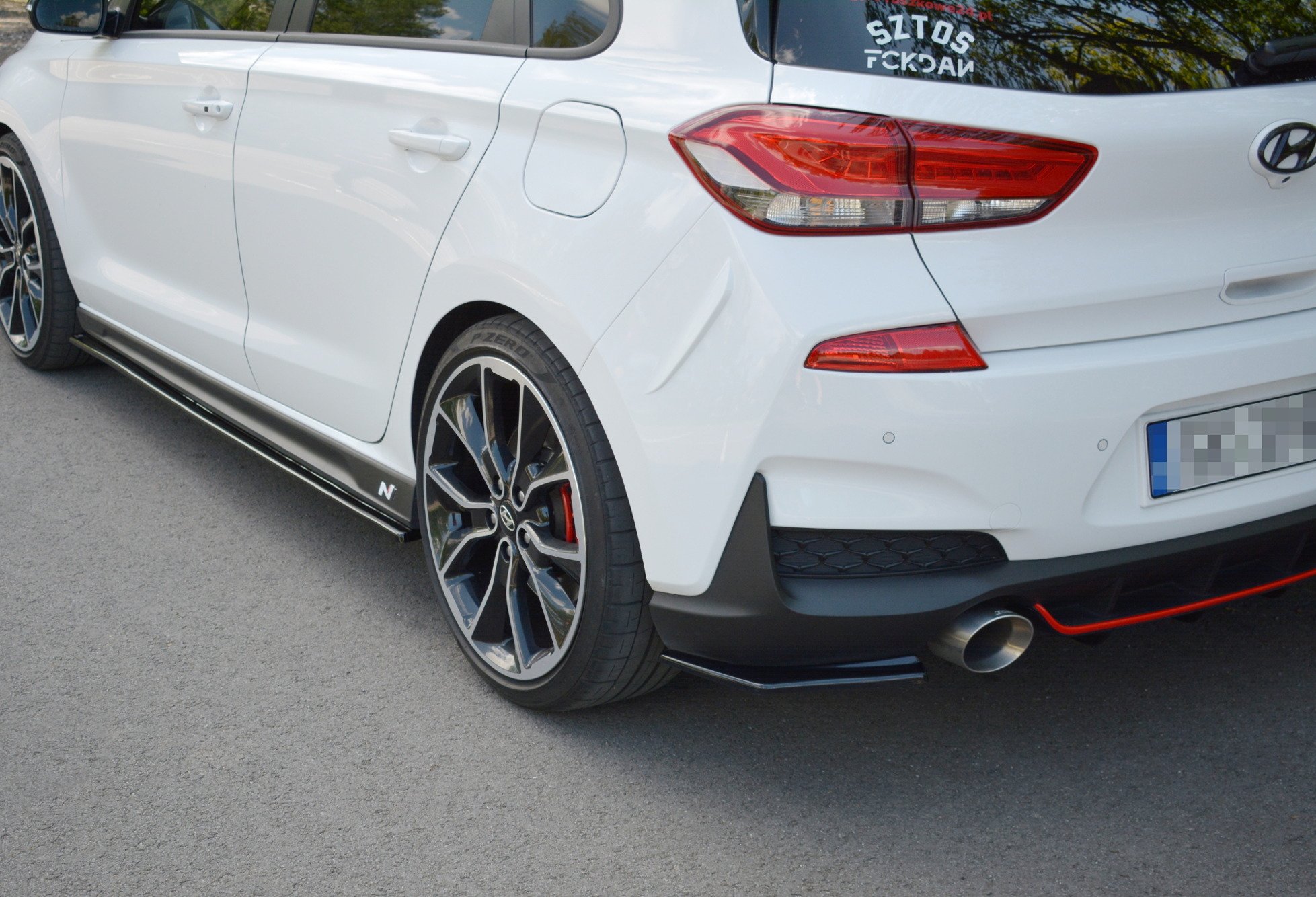 Rear Side Splitters Hyundai I30 Mk3 N (2017-2020) - 3