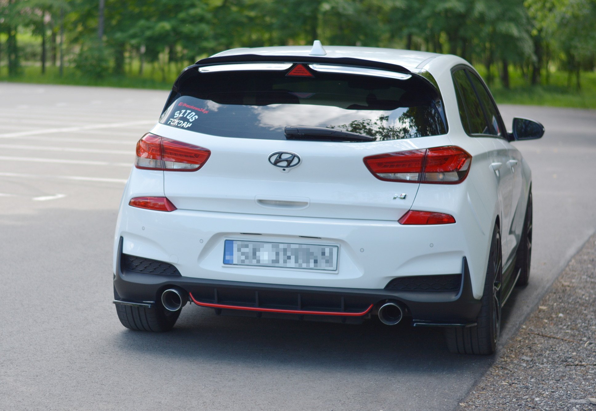 Rear Side Splitters Hyundai I30 Mk3 N (2017-2020) - 2