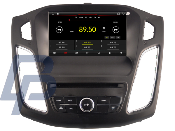 8" FORD FOCUS 2012-2015 MODELLANPASSAD ANDROID HUVUDENHET - 3
