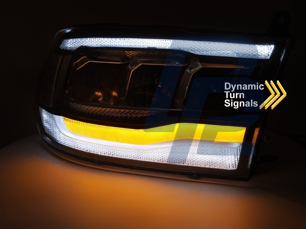 LED Headlights DRL for Dodge Ram 2009–2018 - 4
