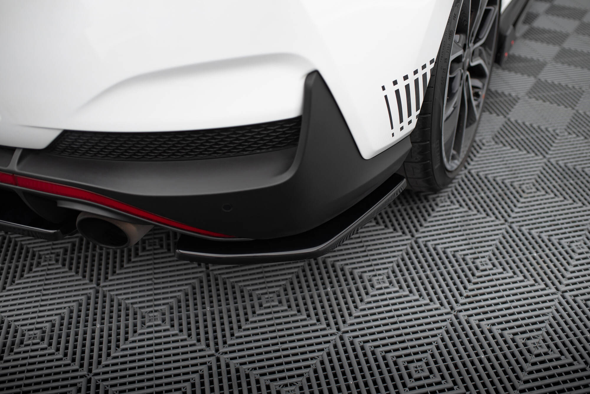 Rear Side Splitters Hyundai I30 N Mk3 Fastback - 3