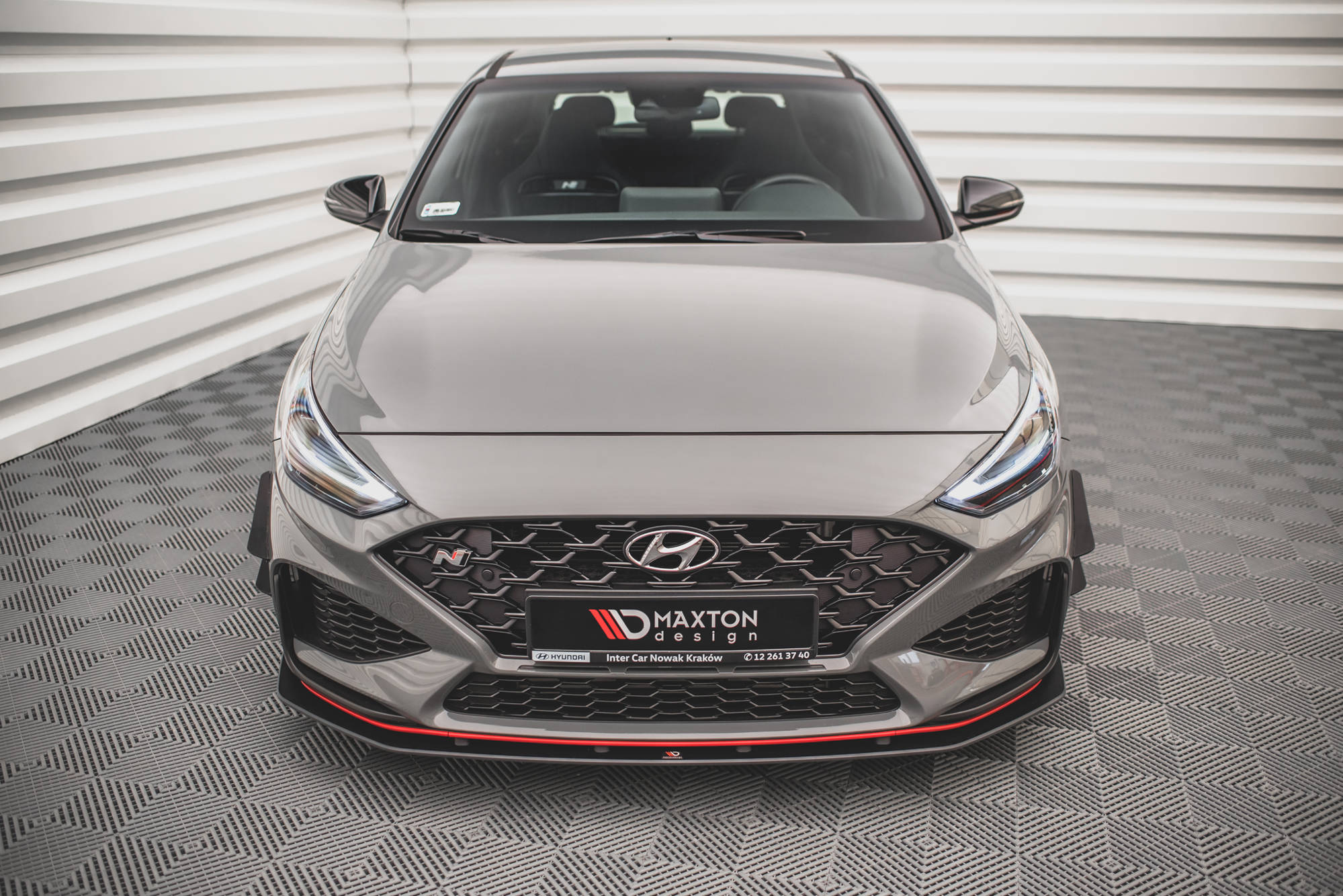 Front Bumper Wings (Canards) Hyundai I30 N Hatchback/fastback MK3 Facelift (2020-) - 5