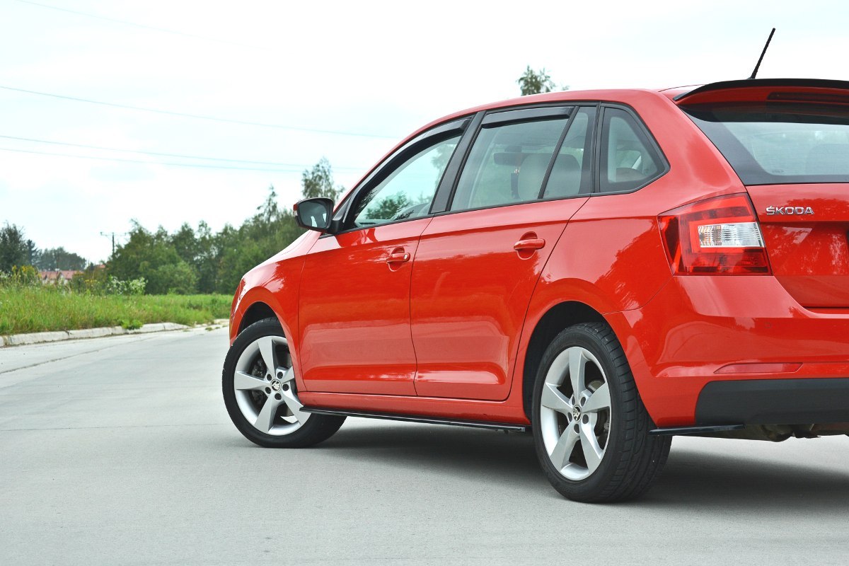 SIDE SKIRTS DIFFUSERS SKODA RAPID SPACEBACK - 2