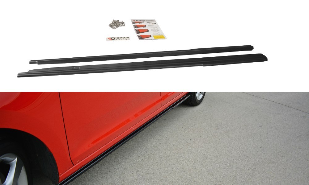 SIDE SKIRTS DIFFUSERS SKODA RAPID SPACEBACK