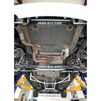 CHEVROLET ORLANDO 10+ ULTRARACING 2-POINT REAR LOWER BAR