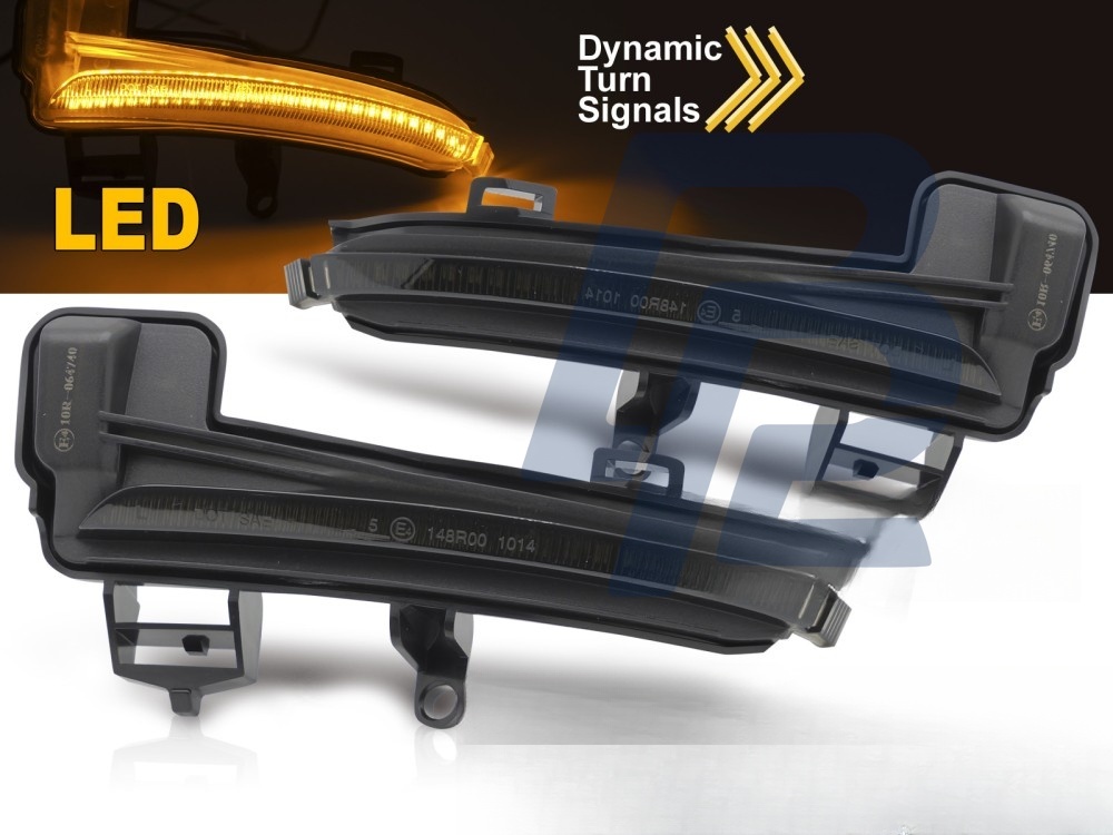 Mirror Indicators Smoked LED Sequential for Skoda Superb III 2015–2018