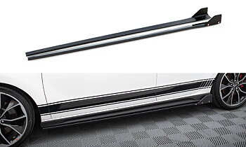 SIDE SKIRTS DIFFUSERS V.5 + FLAPS SUITABLE FOR HYUNDAI I30 N / N-LINE HATCHBACK / FASTBACK MK3 / MK3 FACELIFT – MAXTON DESIGN