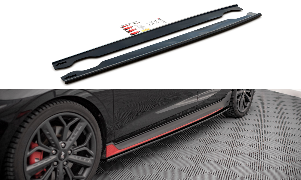 Side Skirts Diffusers Hyundai I20 N MK3 (2020-)