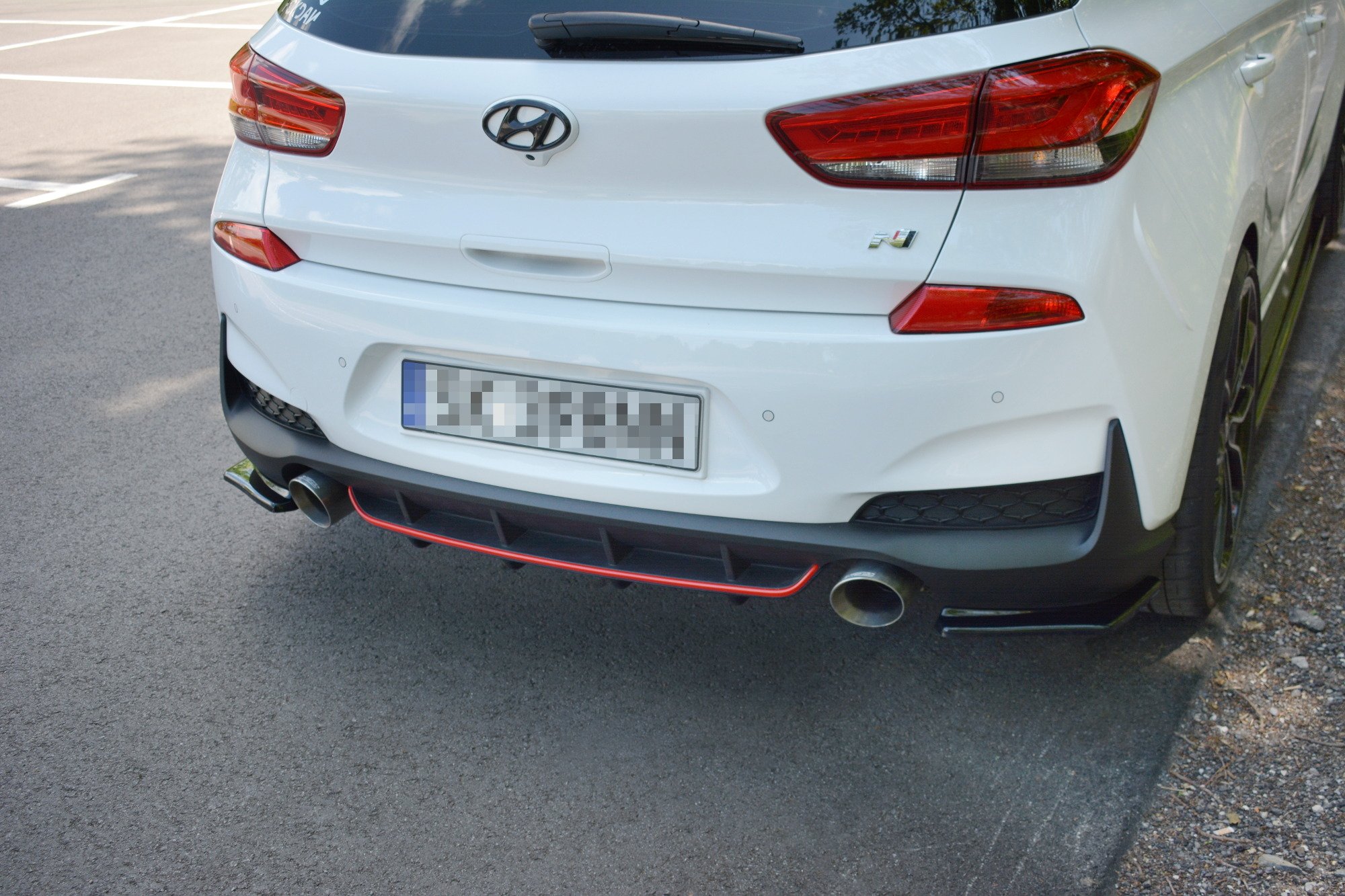 Rear Valance Hyundai I30 Mk3 N (2017-2020) - 4