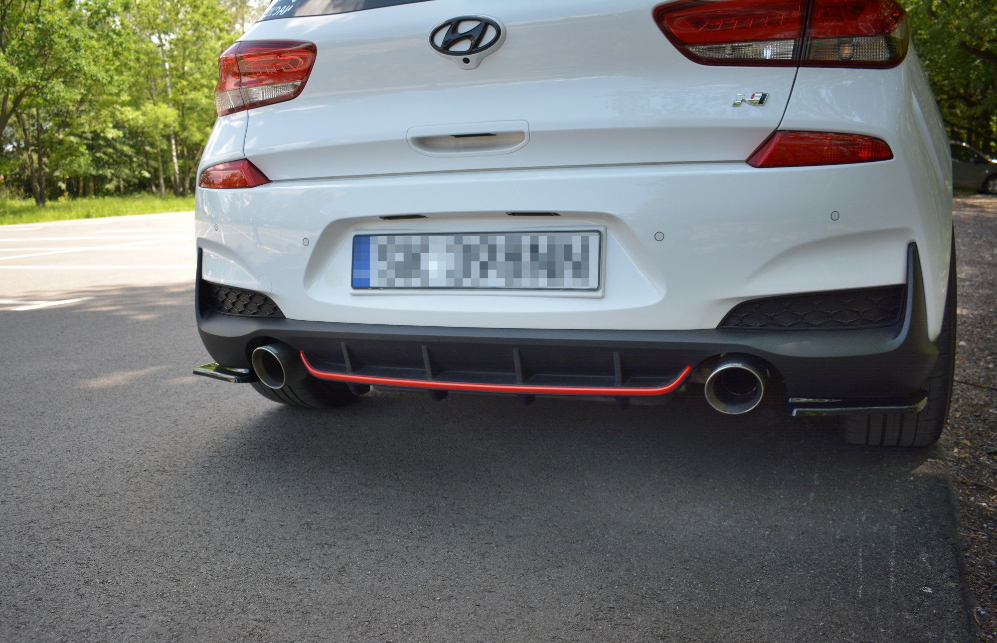 Rear Valance Hyundai I30 Mk3 N (2017-2020) - 2