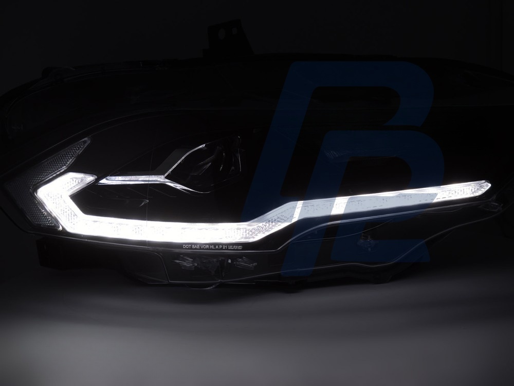 Headlights LED Black for Ford Mustang 2018–2021 - 4