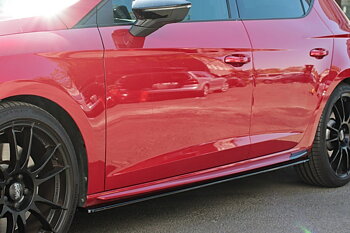 SIDE SKIRTS DIFFUSERS V.2 SEAT LEON MK3 CUPRA FACELIFT