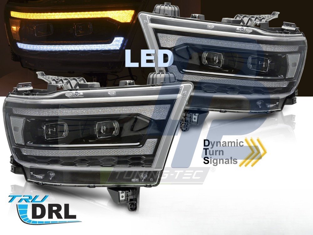 LED Headlights for Dodge Ram 2019–2022 - 4