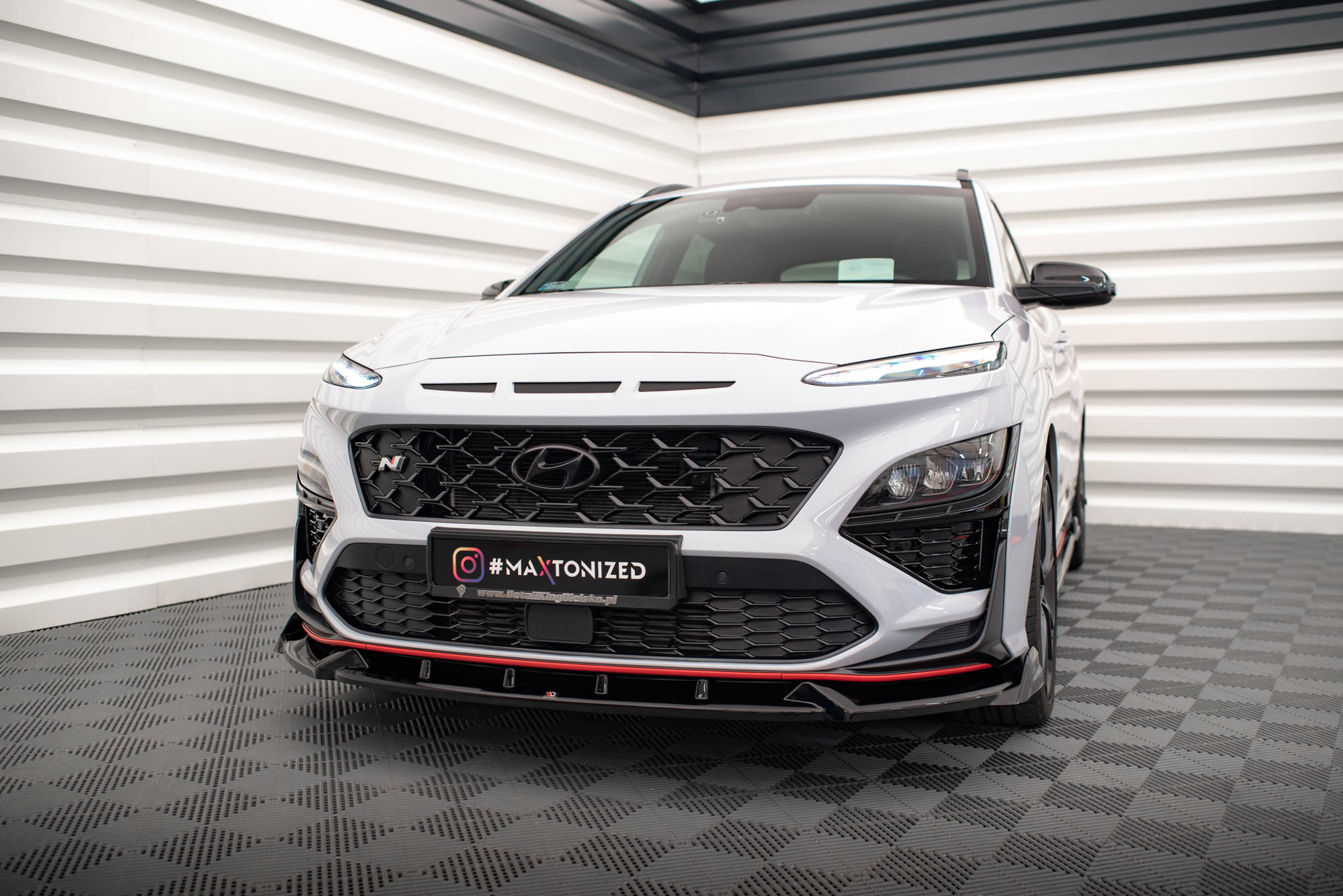 Front Splitter V.1 Hyundai Kona N Mk1 - 4