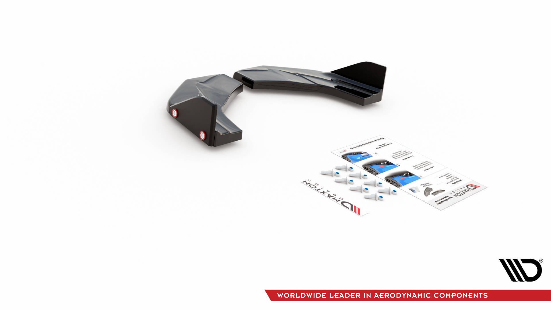 Rear Side Splitters V.7 + Flaps Hyundai I30 N Mk3 Hatchback - 7