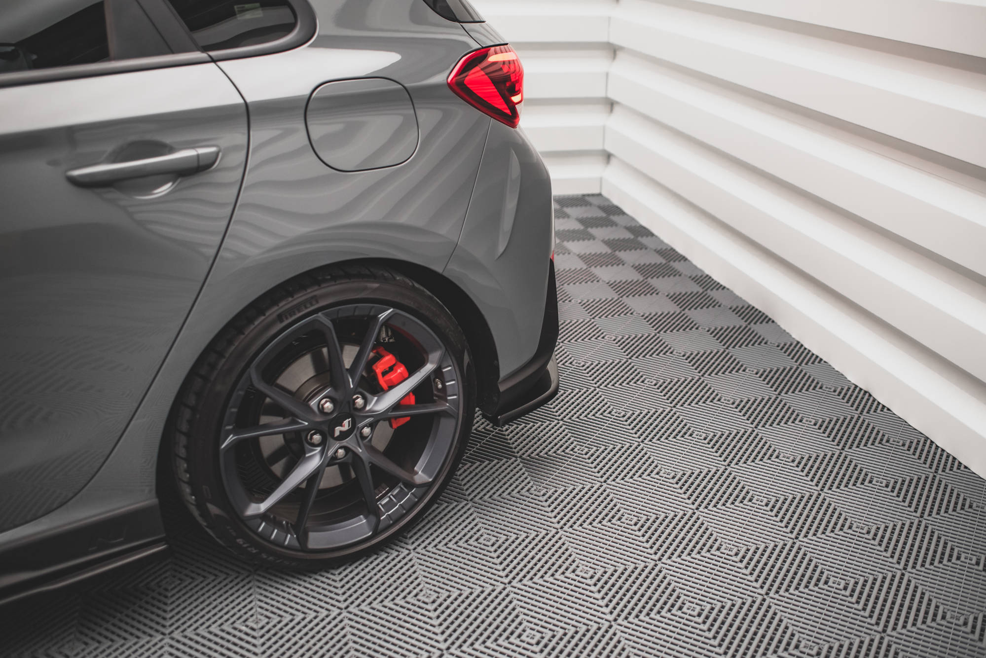 Rear Side Splitters V.2 Hyundai I30 N Hatchback MK3 Facelift (2020-) - 2