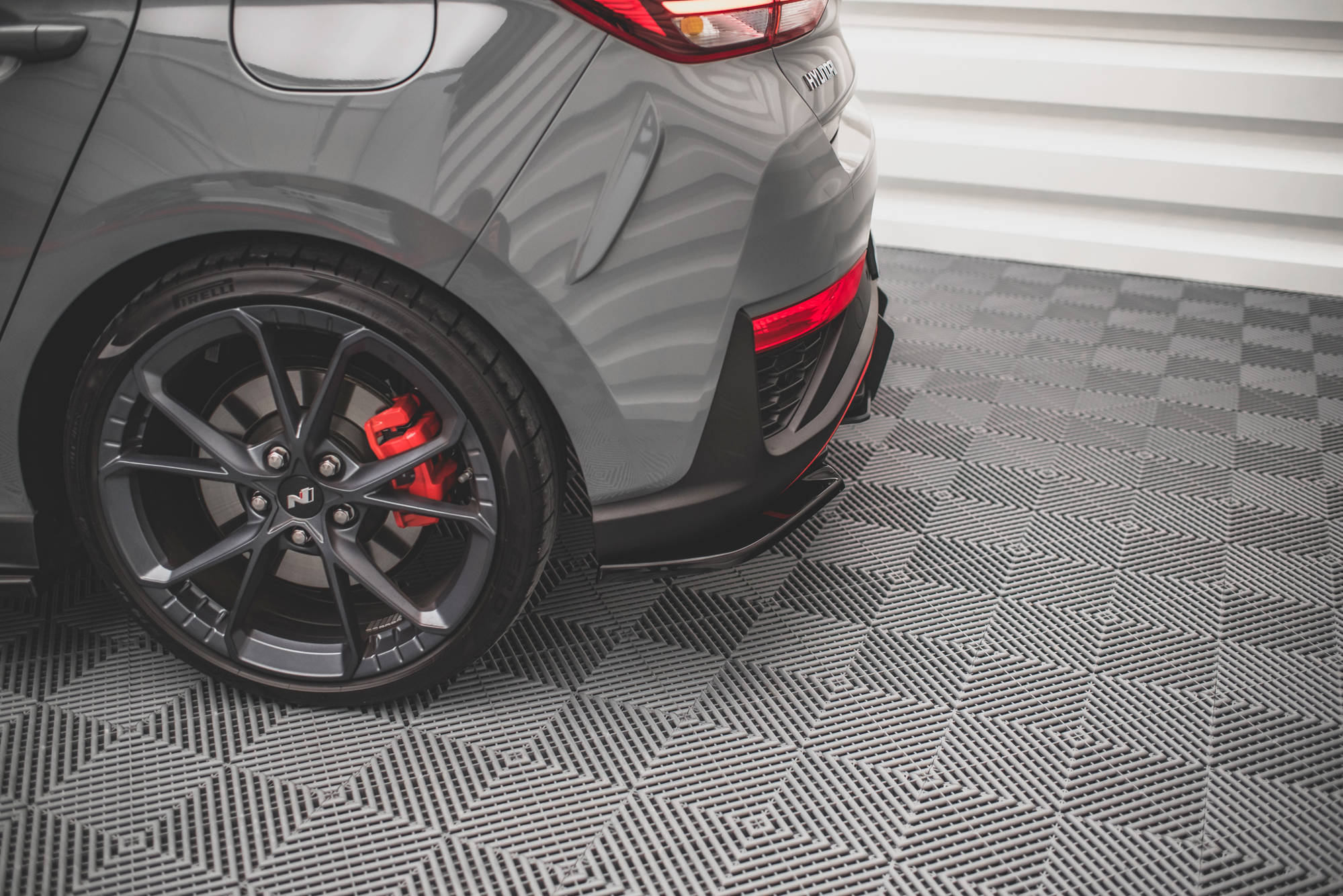 Rear Side Splitters V.2 Hyundai I30 N Hatchback MK3 Facelift (2020-) - 3