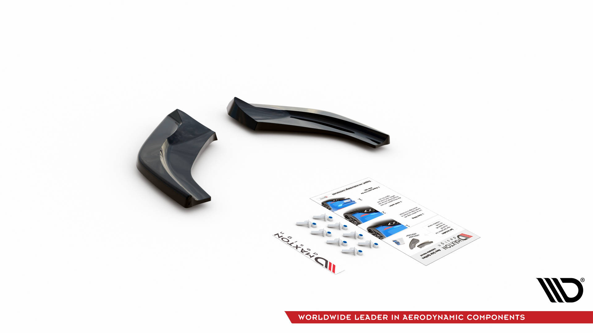 Rear Side Splitters V.2 Hyundai I30 N Hatchback MK3 Facelift (2020-) - 6