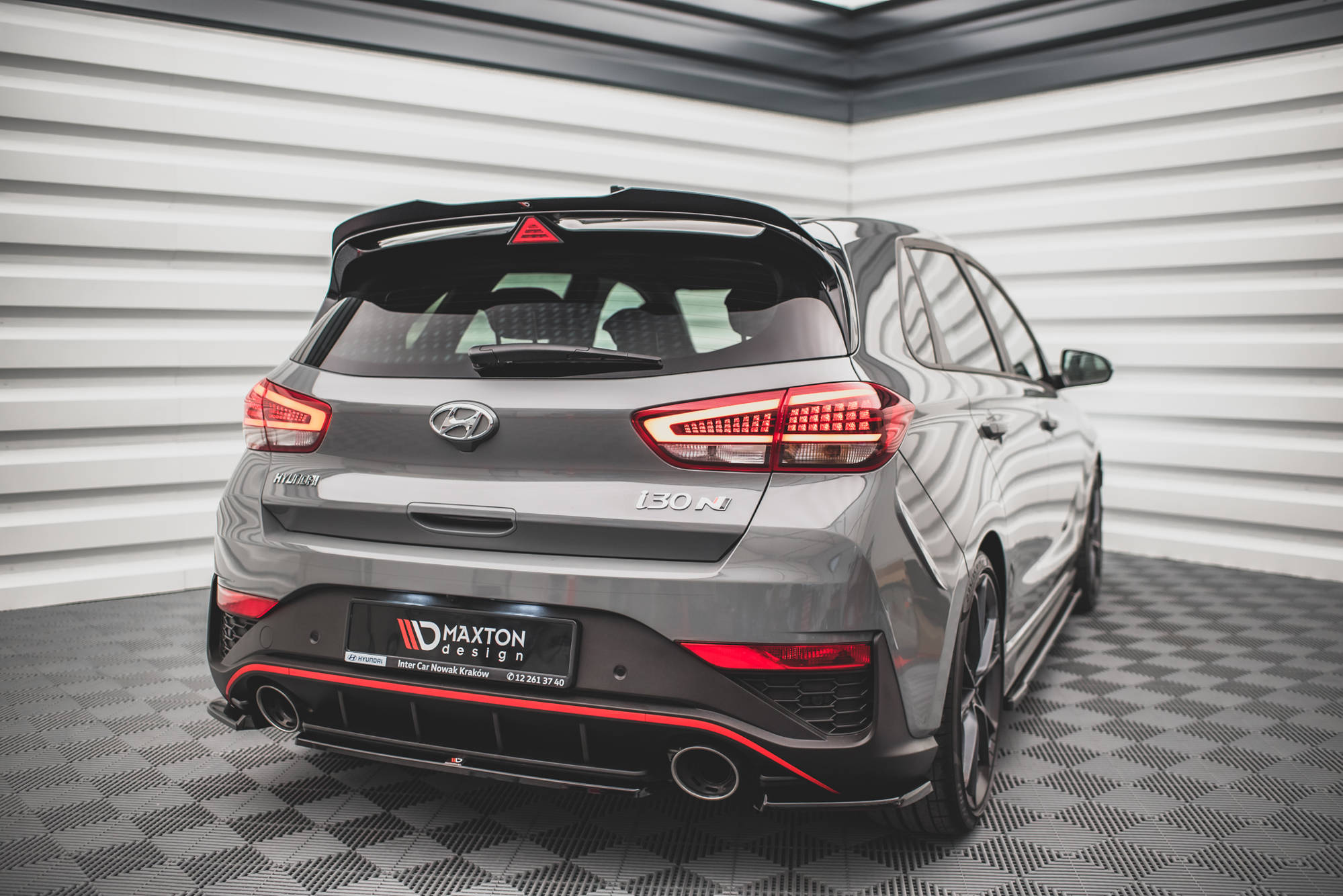 Rear Side Splitters V.2 Hyundai I30 N Hatchback MK3 Facelift (2020-) - 4