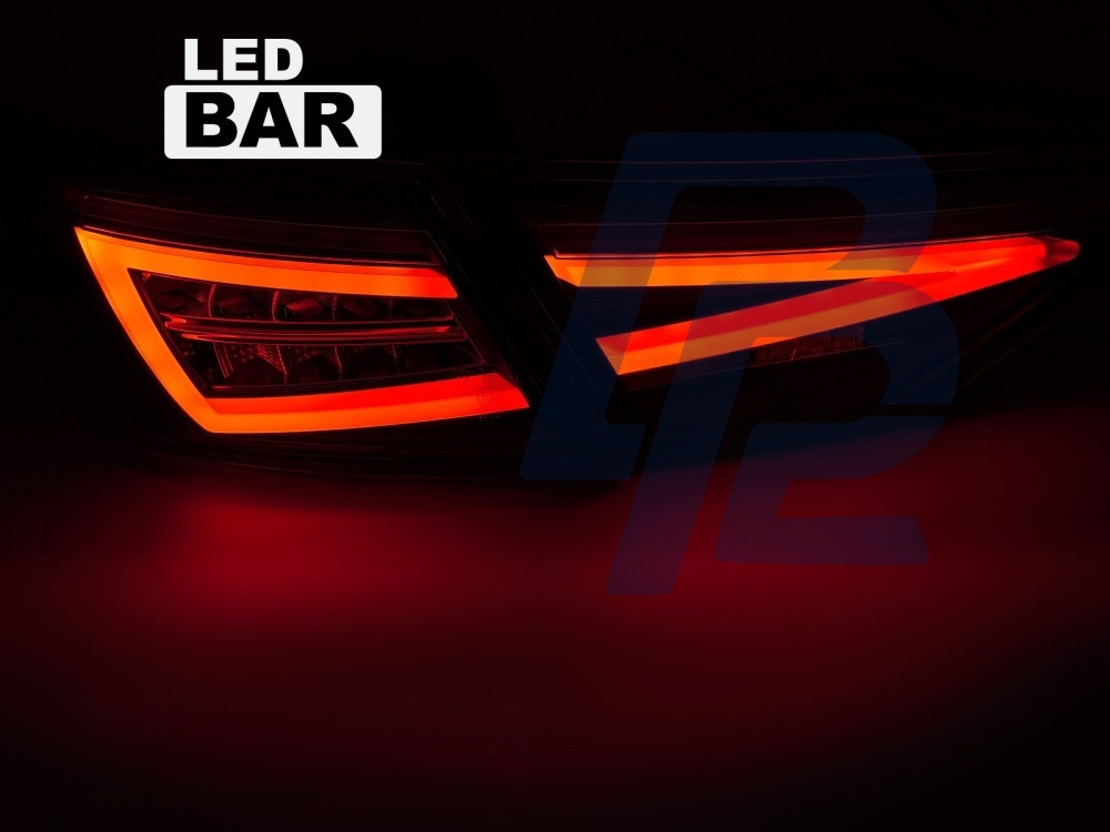 LED Tail Lights Black/Smoked for Seat Leon III 5F 12-20 Hb OEM Bulb - 5