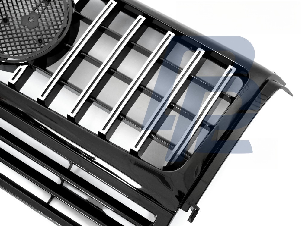 Grille Sport W464 Look Chrome/Black for Mercedes W463 1990–2012 - 3