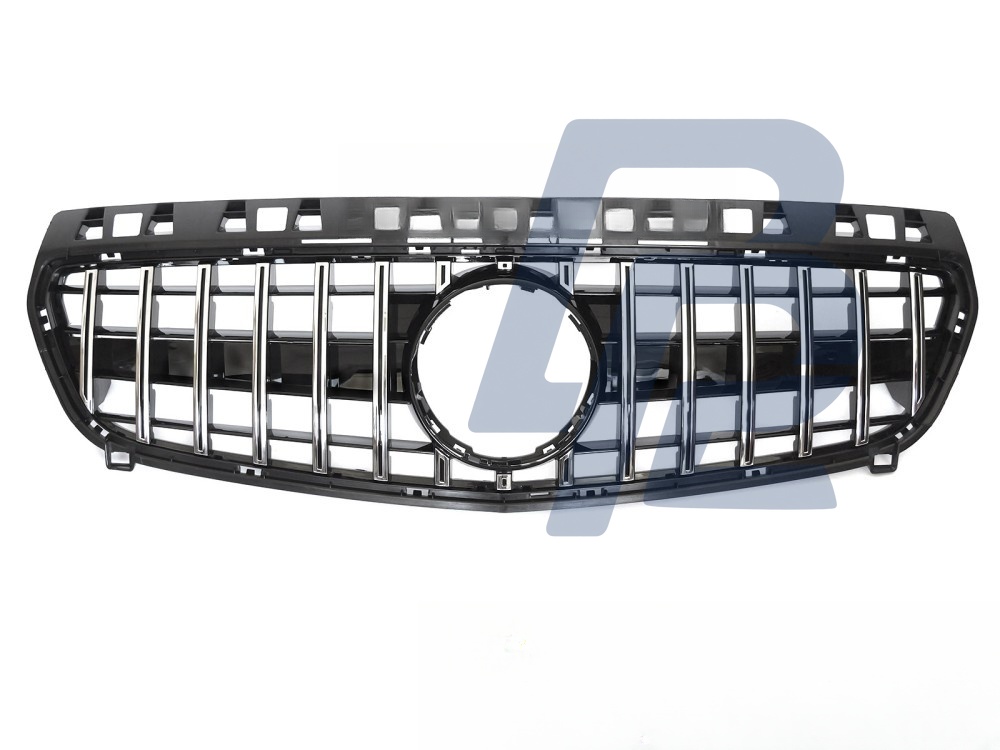 Grille Sport Black/Chrome for Mercedes W176 2012–2015 - 4