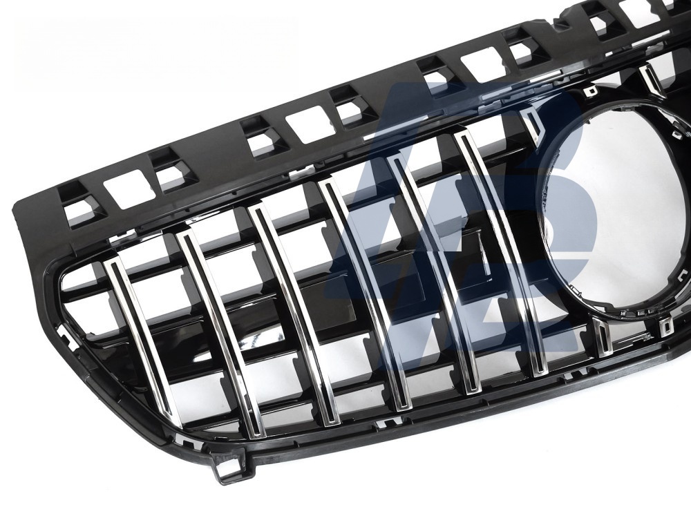 Grille Sport Black/Chrome for Mercedes W176 2012–2015 - 2