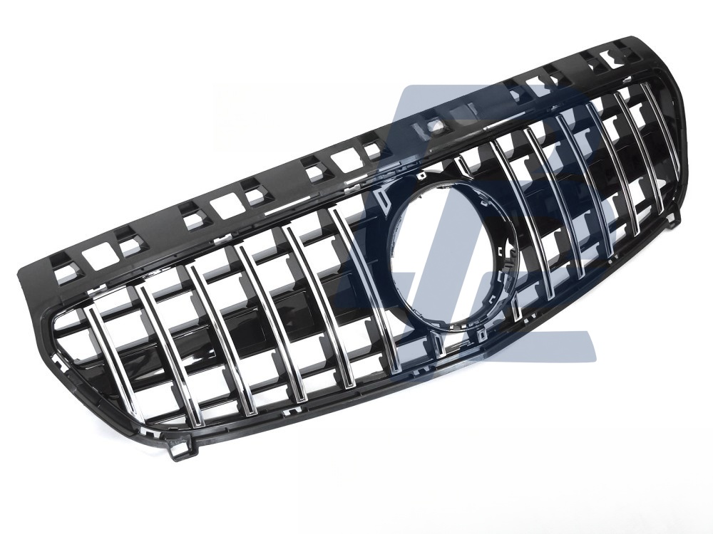 Grille Sport Black/Chrome for Mercedes W176 2012–2015 - 5