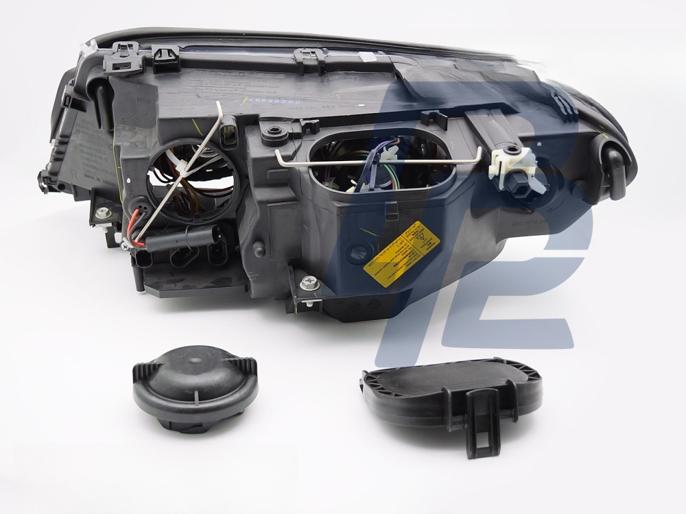 Xenon Angel Eyes Headlights Black for BMW E46 2003–2006 Coupe Convertible - 5