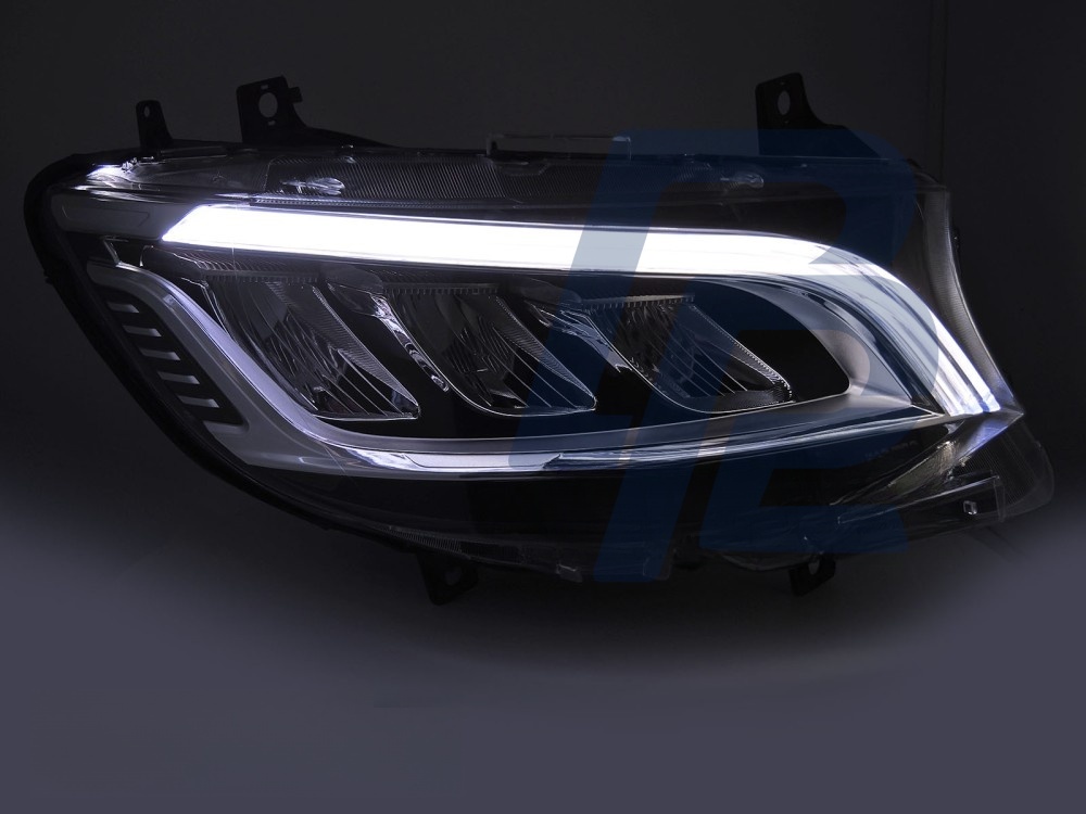Headlights Full LED Chrome DRL for Mercedes Sprinter 2018–2023 - 3