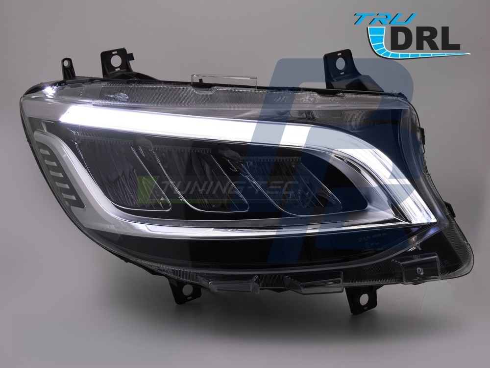 Headlights Full LED Chrome DRL for Mercedes Sprinter 2018–2023 - 6