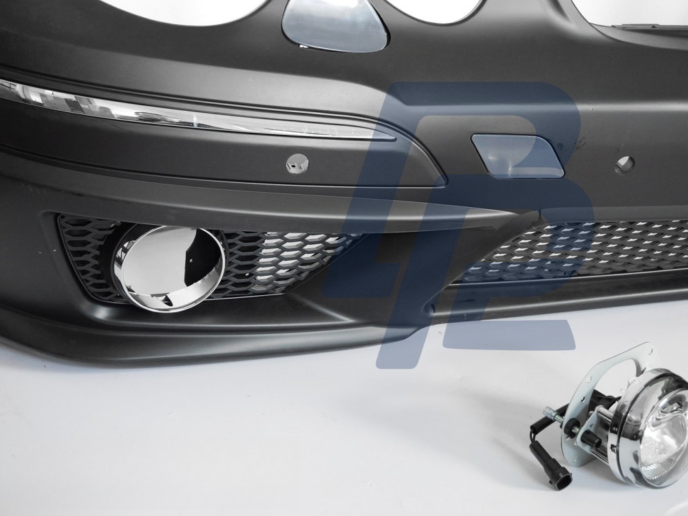 Sport Front Bumper with PDC for Mercedes W211 2006–2009 - 2