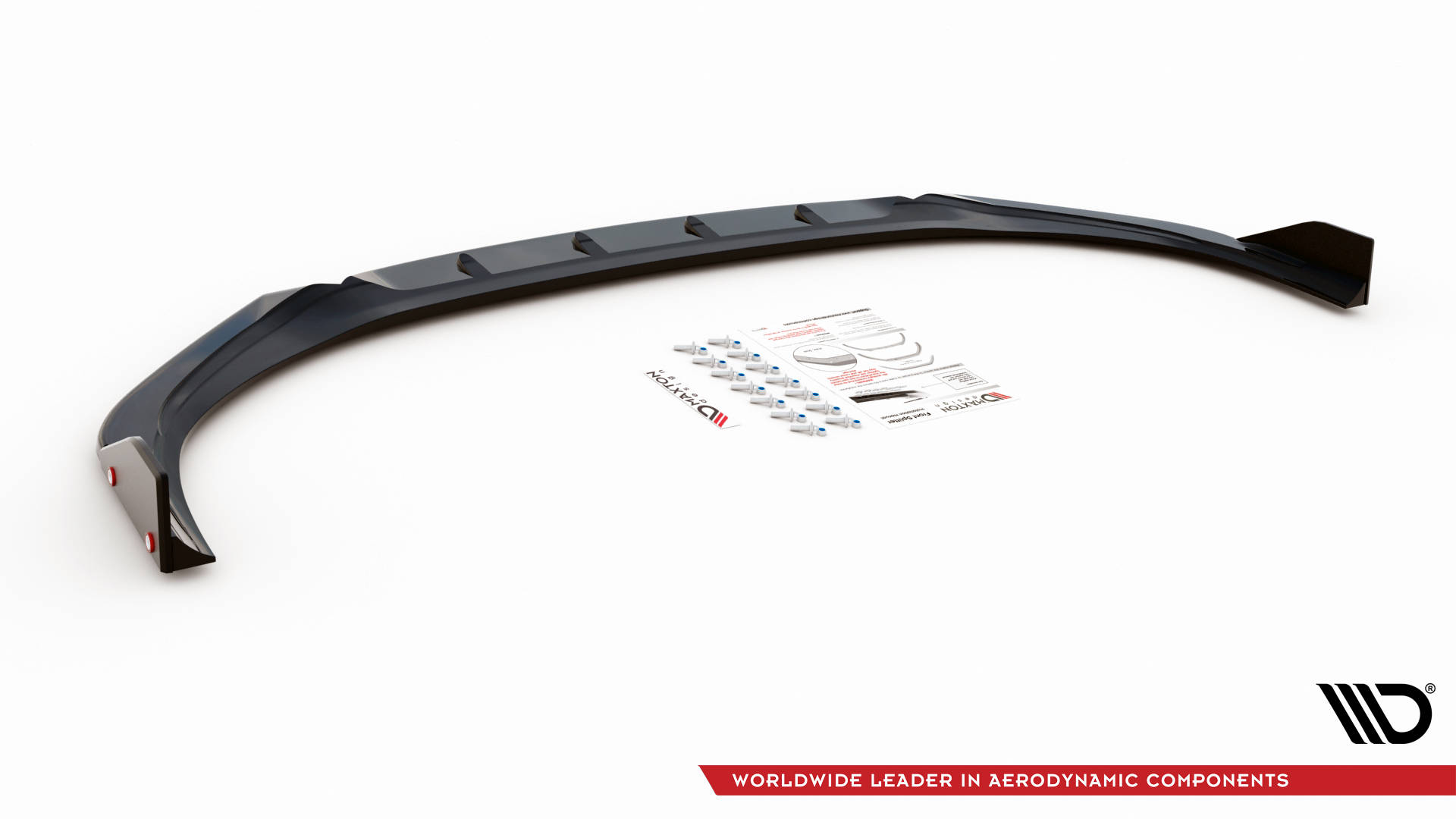 FRONT SPLITTER V.1 + FLAPS SUITABLE FOR HYUNDAI I30 N / I30 N-LINE HATCHBACK/FASTBACK MK3 FACELIFT – MAXTON DESIGN - 6
