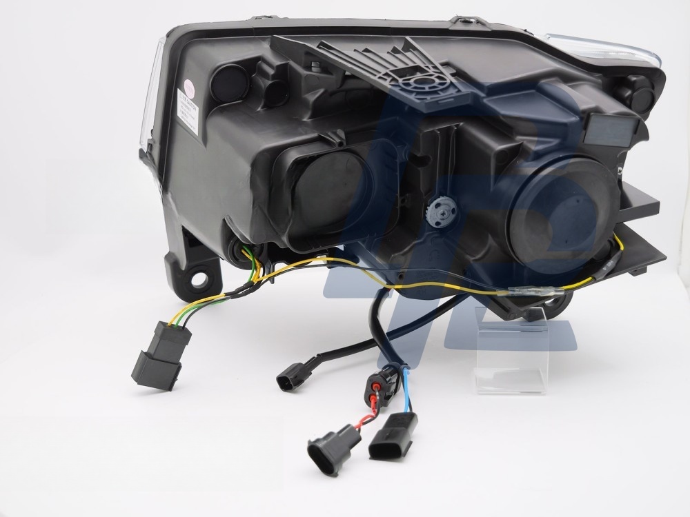 Headlights for Jeep Grand Cherokee 2014–2021 Chrome Tube Light Sequential - 4