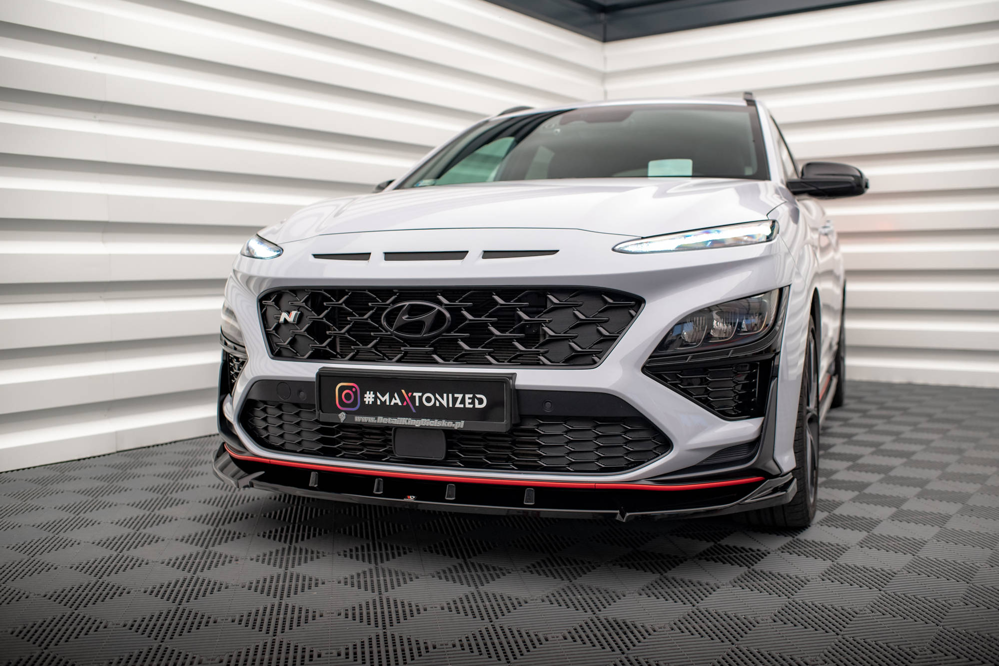 Front Splitter V.2 Hyundai Kona N Mk1 - 4