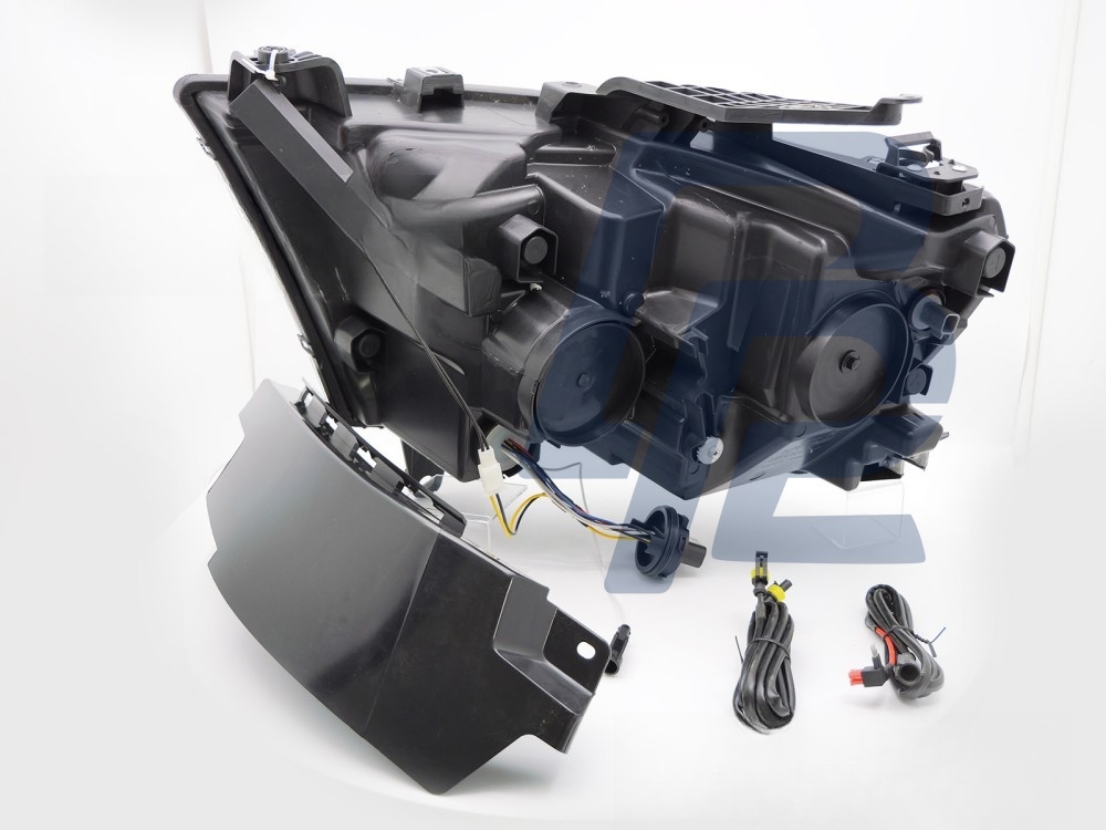 Full LED Headlights Black for Dodge Ram 2019–2022 - 5