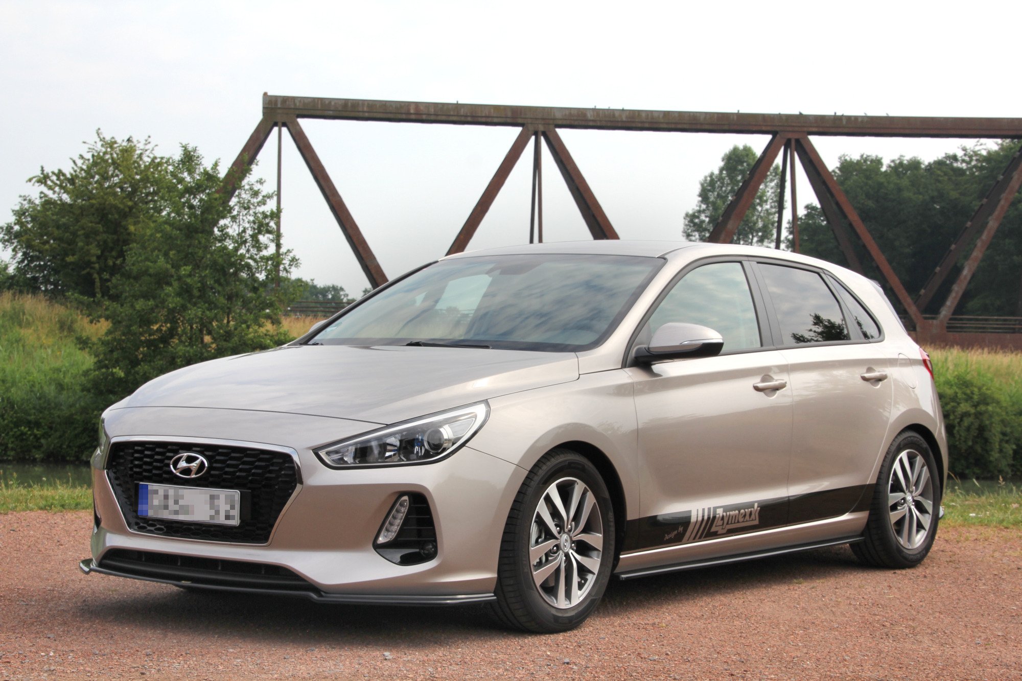 Side Skirts Diffusers Hyundai I30 Mk3 Hatchback - 4