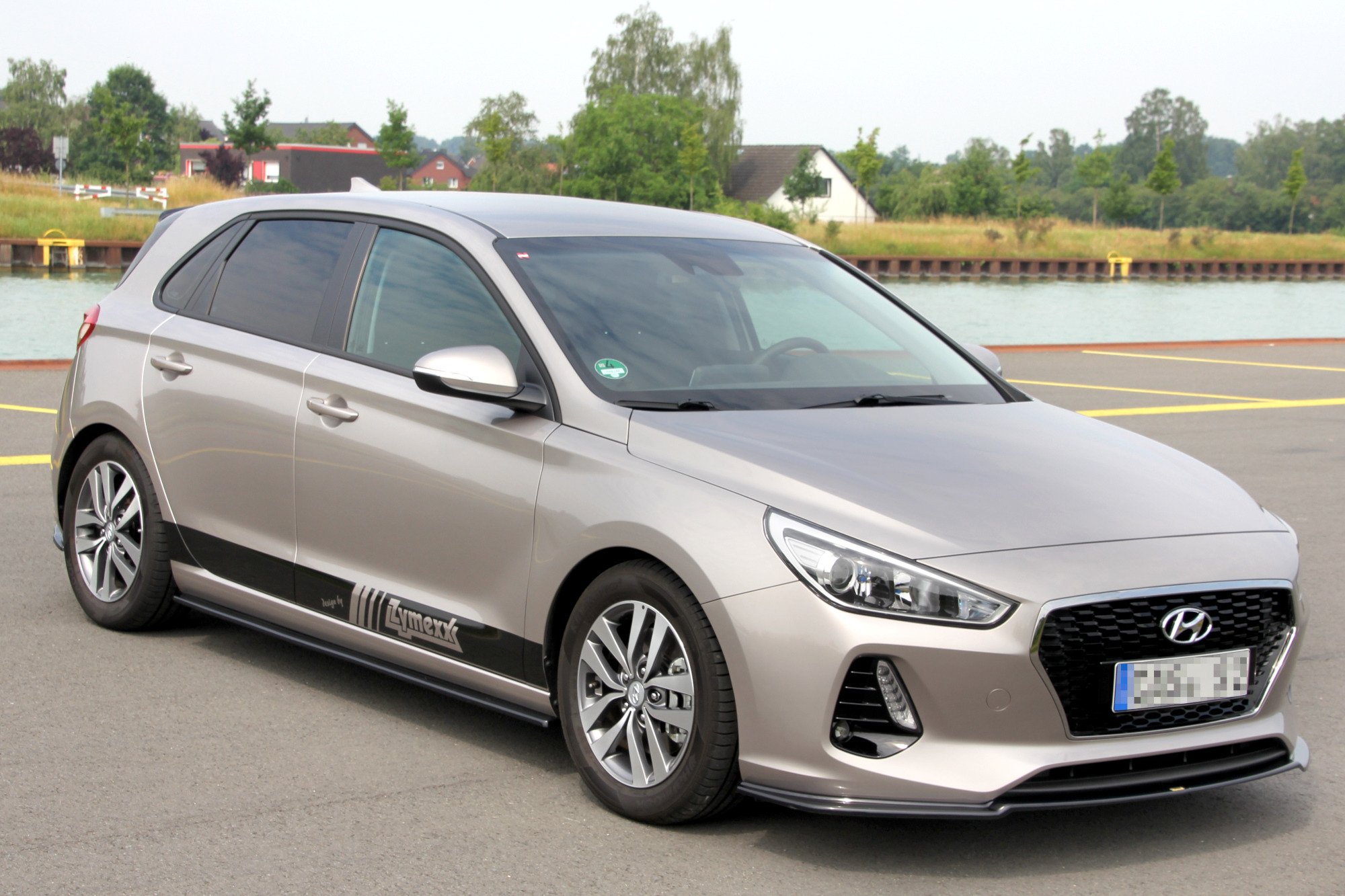 Front Splitter V.1 Hyundai I30 Mk3 Hatchback - 2