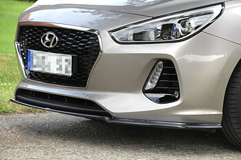 Front Splitter V.1 Hyundai I30 Mk3 Hatchback