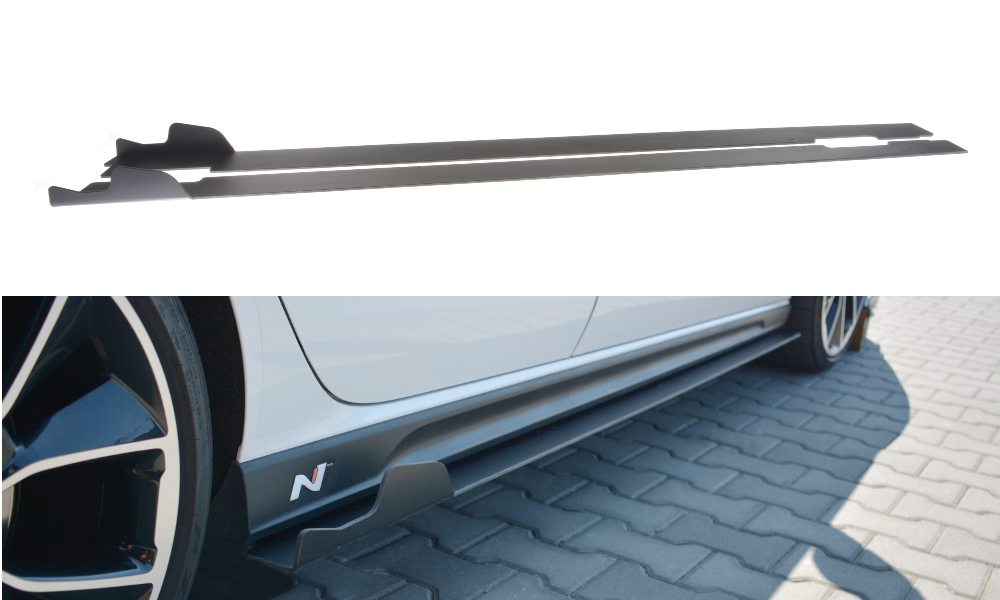 Racing Side Skirts Diffusers Hyundai I30 MK3 N (2017-2020)