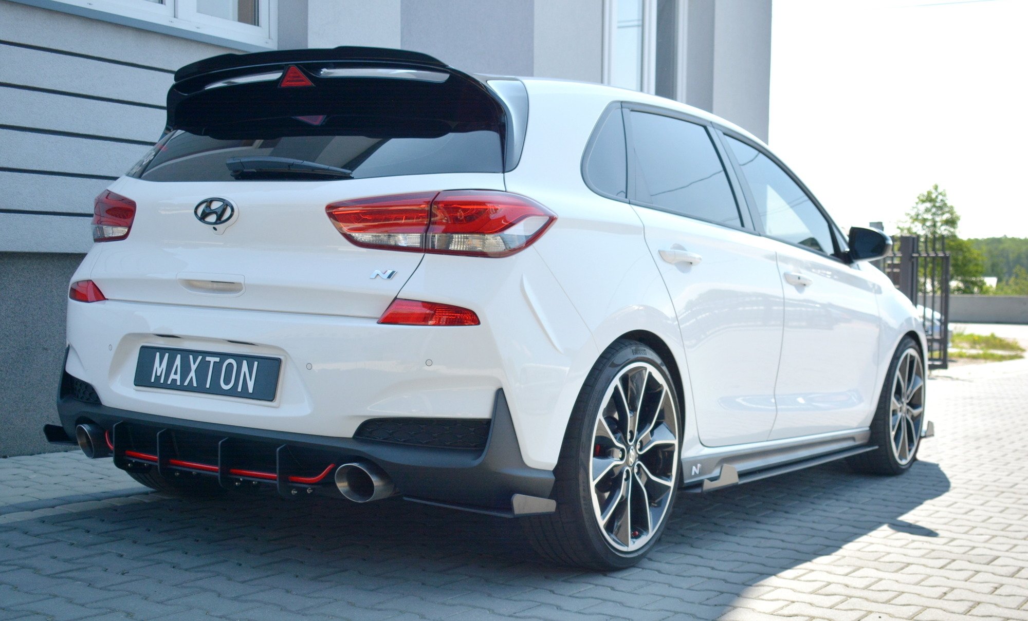 Racing Side Skirts Diffusers Hyundai I30 MK3 N (2017-2020) - 2