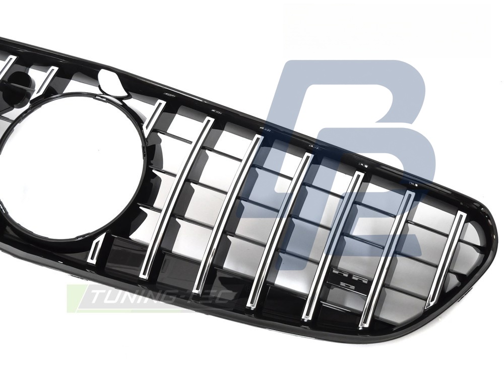 Grille Sport Chrome/Black for Mercedes C217 / A217 2014–2020 - 5