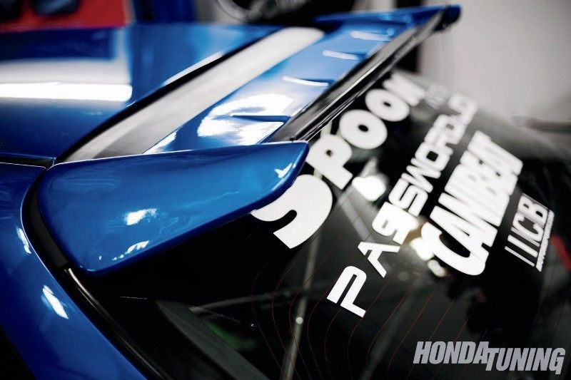 HONDA CIVIC 96-00 3D SEEKER V2 STYLE REAR SPOILER FRP