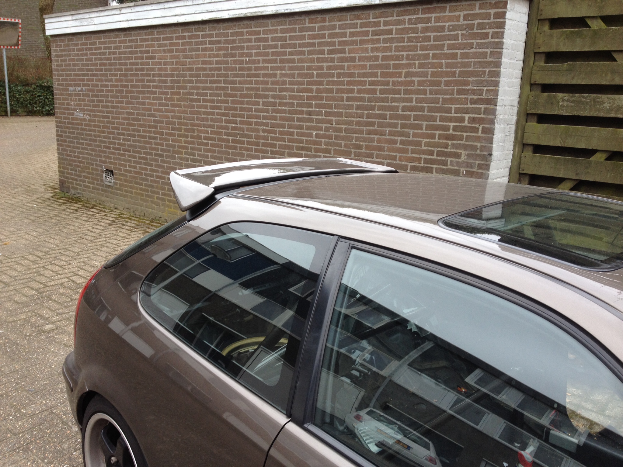 HONDA CIVIC 96-00 3D ZEAL STYLE REAR SPOILER FRP [SIX]