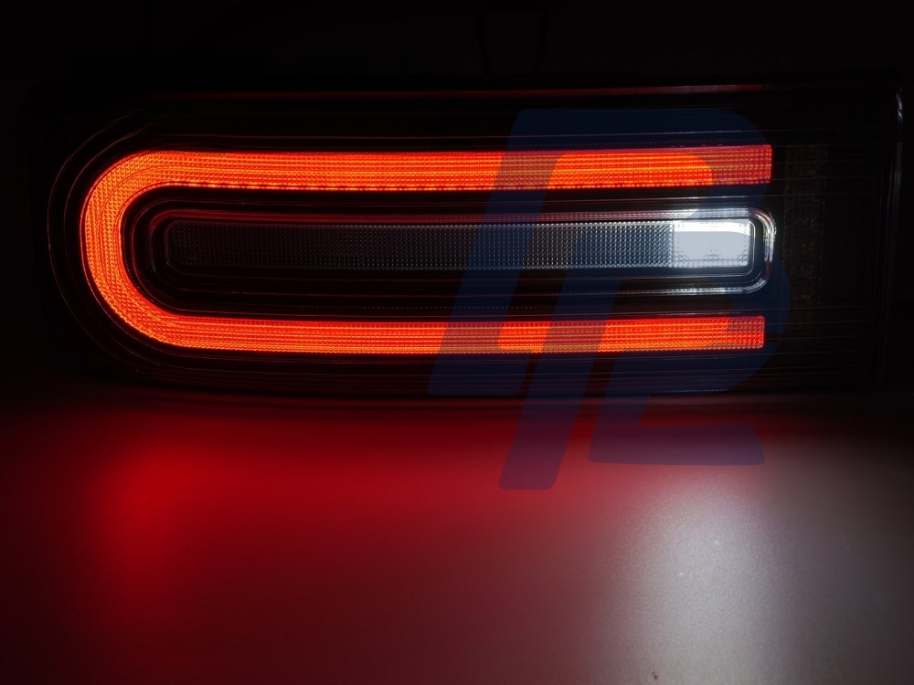 LED Tail Lights Black for Mercedes W464 G-Class 2018– - 4