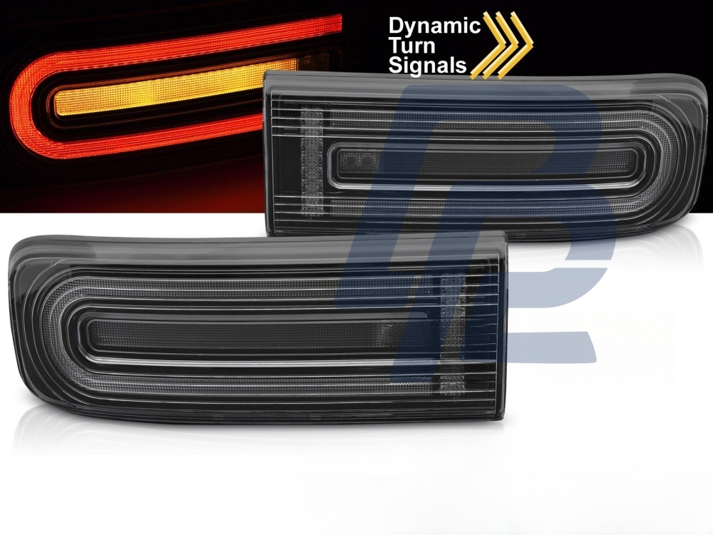 LED Tail Lights Black for Mercedes W464 G-Class 2018– - 3