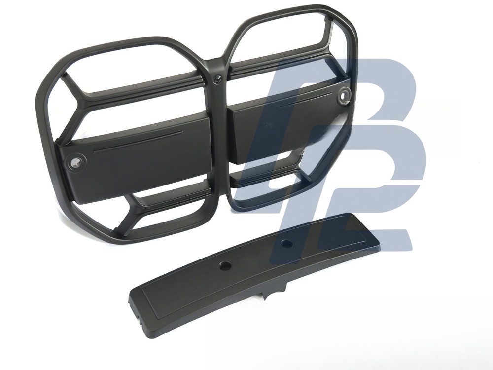 Grille Sport Style Matt Black for BMW G22 G23 2020–2024 - 3